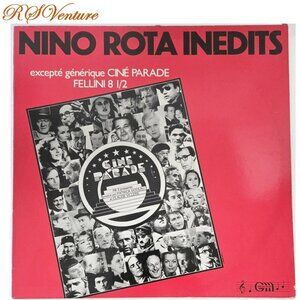 Vintage 1982 Nino Rota "INEDITS" LP Album